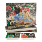 Preview: TDS, Sushi Set, Giftset, Kawaii Yakuza Carp, 4 pcs with chopsticks, Item No. 22154