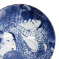 Preview: TDS, Bowl, Mixed Bowl Ukiyoe Shunga, Blue/White, Ø 24.5x7.5cm 1400 ml, Item No. 22175