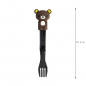 Preview: TDS, Children Fork, Bear, Brown, 16.5 cm - Item No. 22196