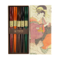 Preview: TDS, 5 Chopstick Giftset, Twist Colour, Item No. 22209