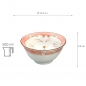 Preview: TDS, Tayo Bowl, Kawaii Cat Neko, Pink, Ø 13.5 x 6.8 cm 300 ml - Item No. 2222