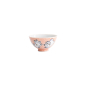 Preview: Rice Bowl Kawaii Karakusa Lucky Cat Orange, Porcelain, Ø 11.5 × 6 cm, 300 ml, Item No. 22251