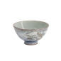 Preview: TDS, Rice Bowl, Kawaii, Luster Carp, Blue, Ø 11.5 x 6 cm, 300ml - Item No. 22252