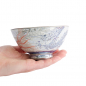 Preview: TDS, Rice Bowl, Kawaii Luster Dragon, Blue, Ø 11.5 x 6 cm 300 ml - Item No. 22253