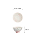 Preview: Rice Bowl Kawaii Funny Cat Pink, Porcelain, Ø 11.5 × 6 cm, 300 ml, Item No. 22256