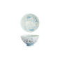Preview: Tokyo Design Studio Rice Bowl Kawaii Funny Cat Blue, Porcelain, Ø 11.5 × 6 cm, 300 ml