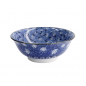 Preview: TDS, Ramen Bowl, Hana Blue, Mixed Bowls, Ø 20.8x8cm 1200ml, Tsuta Karakusa - Item No. 22267