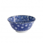 Preview: TDS, Bowl, Hana Blue, Mixed Bowls, Ø 14.8x6.8cm 550ml, Tsuta Karakusa - Item No. 22269