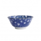 Preview: TDS, Bowl, Hana Blue, Mixed Bowls, Ø 14.8x6.8cm 550ml, Tsuta Karakusa - Item No. 22269