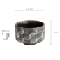 Preview: TDS, Bowl, Craft Matcha, Grey Tetsu Glaze, Ø11.5x7.5cm, 400ml, Item No. 22289