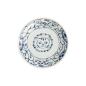 Preview: Shallow Bowl Neko Maruke Cat White/Grey, Porcelain, Ø 20.7 × 3.8 cm, Item No. 22297