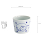 Preview: TDS, Cup, Neko Maruke Cat, Ø8.5x7cm 230ml, Item No. 22302