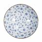 Preview: TDS, Ramen Bowl, Natsu Karakusa, Blue/White, Ø 21 x 7.8 cm 1000ml - Item No. 22310