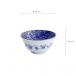 Preview: TDS, Rice Bowl, Natsu Shozui, Ø 12 x 6.4 cm, Blue/White - Item No. 22317