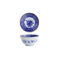 Preview: Tokyo Design Studio Reisschale Natsu Shozui Blau/Weiß, Keramik, Ø 12 × 6,4 cm