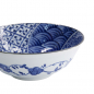 Preview: TDS, Ramen Bowl, Natsu Shozui, Blue/White, Ø 21 x 7.8 cm 1000ml - Item No. 22319