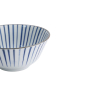 Preview: Tayo Bowl Natsu Tokusa Blue/White, Porcelain, Ø 15.2 × 6.7 cm, 500 ml, Item No. 22327