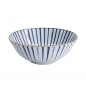 Preview: TDS, Ramen Bowl, Natsu Tokusa, Blue/White, Ø 21 x 7.8 cm 1000ml - Item No. 22328