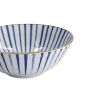 Preview: TDS, Ramen Bowl, Natsu Tokusa, Blue/White, Ø 21 x 7.8 cm 1000ml - Item No. 22328