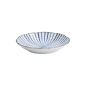 Preview: Plate Natsu Tokusa Blue/White, Porcelain, Ø 22 × 4 cm, Item No. 22330
