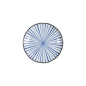 Preview: Teller Natsu Tokusa Blau/Weiß, Porzellan, Ø 16,5 × 2 cm, Art.-Nr. 22331