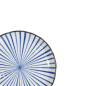 Preview: Plate Natsu Tokusa Blue/White, Porcelain, Ø 24.7 × 3 cm, Item No. 22332