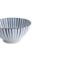 Preview: Rice Bowl Natsu Tokusa Mixed Bowl Blue/White, Porcelain, Ø 17.8 × 9.5 cm, 1 l, Item No. 22334