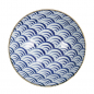 Preview: TDS, Ramen Bowl, Natsu Nami, Blue/White, Ø 21 x 7.8 cm 1000ml - Item No. 22337