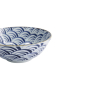 Preview: Ramenschale Natsu Nami Blau/Weiß, Porzellan, Ø 21 × 7,8 cm, 1 l, Art.-Nr. 22337