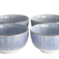 Preview: TDS, 4 Bowls Set, Sendan Tokusa, Ø 12,8 cm, Item No. 22511