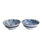 Preview: TDS, 2 Bowls Set, Mixed Bowls Japan Flower, Ø 19 cm, Item No. 22528