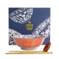 Preview: TDS, Ramenschale in Geschenkbox , Mixed Bowls Sakura, 3Stk, Ø 19,7x7cm 1000ml, Art.-Nr. 22540