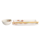 Preview: 4 mit Essstäbchen Kawaii Maiko Sushi Teller Geschenkset bei g-HoReCa (Bild 2 von 6)