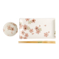 Preview: 4 mit Essstäbchen Kawaii Maiko Sushi Teller Geschenkset bei g-HoReCa (Bild 3 von 6)