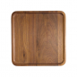 Preview: 23x23x2cm Walnut Wood Tray at g-HoReCa (picture 3 of 5)