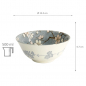 Preview: TDS, Tayo Bowl, Fujisakura Grey, Ø 15.2 x 6.7 cm 500 ml, Item No. 22589