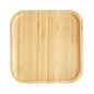 Preview: 25x25x1.7cm Bamboo Wooden Tray at g-HoReCa (picture 3 of 6)