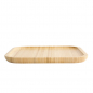 Preview: 25x25x1.7cm Bamboo Wooden Tray at g-HoReCa (picture 4 of 6)