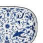 Preview: TDS, Plate, Tokyo Blue Maizuru Oblong, 18.7x13cm, Item No. 22622