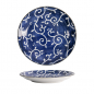 Preview: Tokyo Blue Karakusa Round Plate at g-HoReCa (picture 1 of 5)