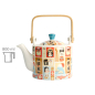 Preview: TDS, Tea Pot, Giftset, Kawaii Japan, 0.8 Ltr, Item No. 22658