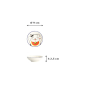 Preview: Saucenschale Kawaii Lucky Cat, Porzellan, Ø 9 × 2,5 cm, Art.-Nr. 22662