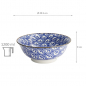 Preview: TDS, Rice Bowl, Mixed Bowls Kristal, Ø 20.5x8cm 1200ml - Item No: 2284