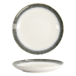 Preview: Tokyo Design Studio Dessert Plate Monte Negro Blue/White, Stoneware, Ø 21 × 2.5 cm