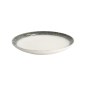 Preview: Dessert Plate Monte Negro Blue/White, Stoneware, Ø 21 × 2.5 cm, Item No. 24345