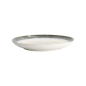 Preview: Dessert Plate Monte Negro Blue/White, Stoneware, Ø 21 × 2.5 cm, Item No. 24345