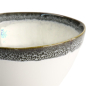 Preview: TDS, Reisschale Monte Negro Weiß/Blau, Steinzeug, 14,5 × 12 × 8,5 cm, 375 ml, Art.-Nr. 24347