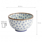 Preview: TDS, Bowl, Japan Flower, Mizu, Ø 13 x 7.8 cm 550 ml, Item No. 2720