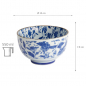 Preview: TDS, Bowl, Japan Flower, Ø 13 x 7.8 cm 550 ml, Item No. 2722