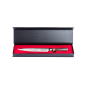 Preview: Cha No Hana, Sashimi Knife (Fillet Knife) with 3 Acrylic Rings in Magnetic Box, VG-10 Damascus Steel, 32 cm